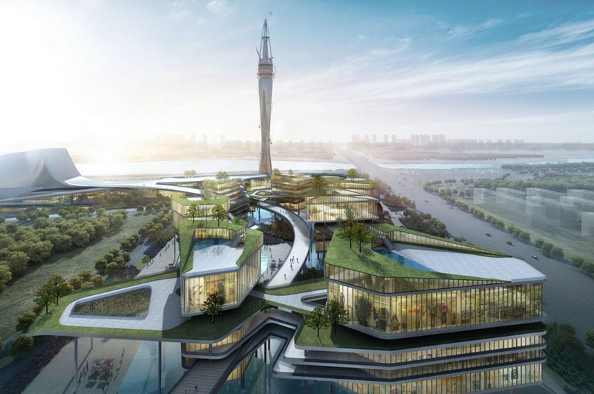 VTP China, Qingdao vertical entertainment tower project