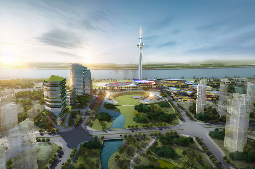 VTP China, Xiangyang vertical entertainment tower project