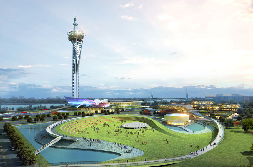 VTP China, Xiangyang vertical entertainment tower project